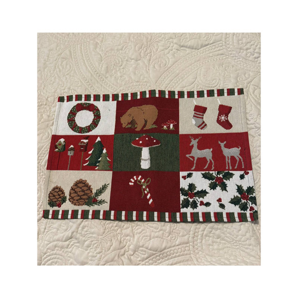 Lovely Christmas Placemats (7) Available  NWT - Picture 1 of 3